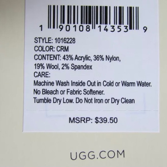 ▪️Ugg’s Shaye Tall Socks - Picture 8 of 9